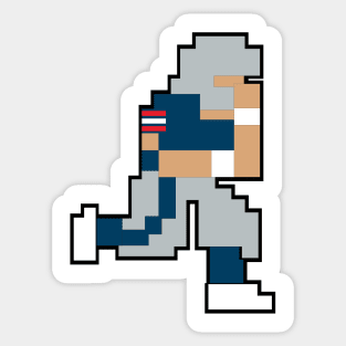 Tecmo Bowl New England Sticker